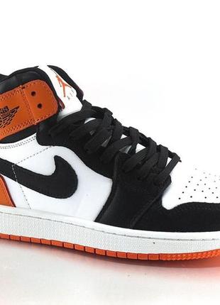 Кроссовки джордан найк  nike air jordan  кожа, мужские високие найк аир джордан найк джордан молодежные