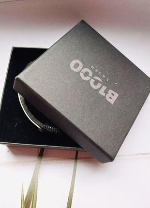 Браслет з гравіюванням для сина в подарунок від мами / красивий браслет сину, еко-шкіра 21см