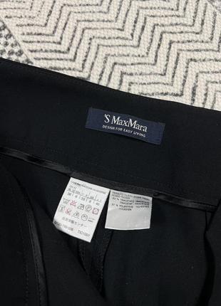 Max mara classic pleated elegant dress pants легкие, классические прямые брюки со стрелками макс мара7 фото