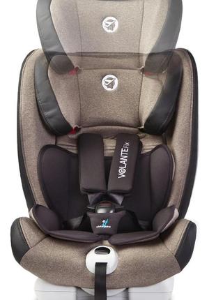 Автокресло детское caretero volante fix (9-36 кг) beige, автомобильное кресло для...