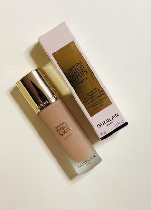 Guerlain parure gold matte 3w.новий.без затестів.
