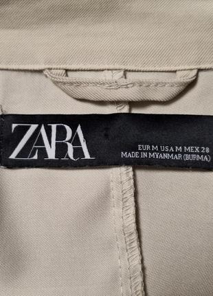 Лёгкий пиджак zara, вискоза7 фото