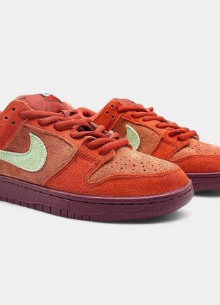 Кроссовки nike sb dunk mystic red3 фото