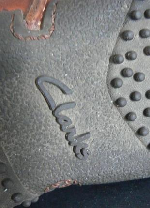 Туфли мужские clarks размер 42 натуральная кожа верх и внутри.износ небольшой.2 фото