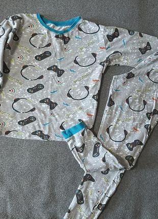 Бавовняна піжама ,домашній костюм для дому та сну для хлопчика5 фото