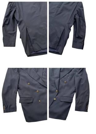 Винтажный шерстяной пиджак burberry vintage8 фото