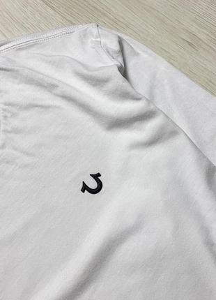 Мужская белая футболка true religion, размер xl3 фото