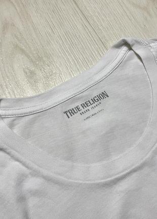 Мужская белая футболка true religion, размер xl4 фото
