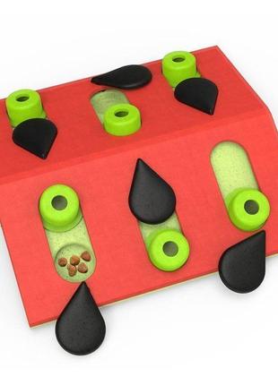 Інтерактивна іграшка кавун головоломка для ласощів для котів nina ottosson puzzle play melon (ніна відтоссон)