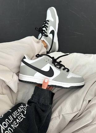 Женские кроссовки low «smoke grey» premium.