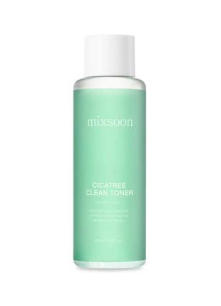 Многофункциональный тонер с центеллой и чайным деревом mixsoon cicatree clean toner 150 ml