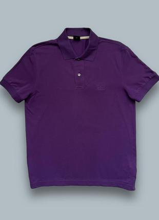 Поло hugo boss purple