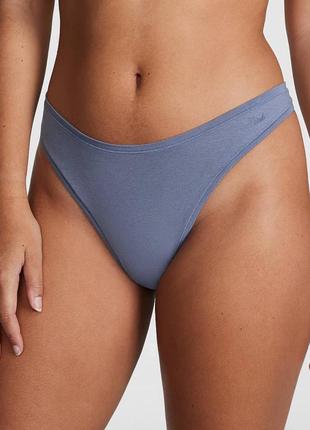 Базові бавовняні трусики стрінги вікторія сікрет оригінал victorias secret