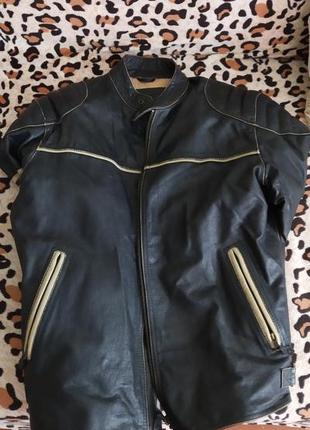 Мотокуртка кожаная halvarssons 52(l)