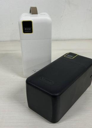 Стильный mobile power bank 50000 mah qc-q25 с lcd дисплей