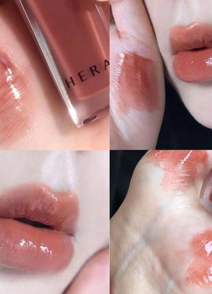 Блеск-тинт для губ hera sensual nude gloss №462 speechless 5 g2 фото