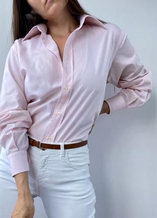 Базова рожева сорочка/рубашка від ashford