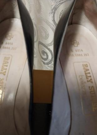 Качественные стильные брендовые кожаные швейцарские туфли bally suisse bellezza3 фото