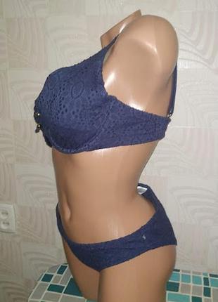 🔥-50% на вторую вещь🔥(л) раздельный купальник от kappahl 85d/383 фото