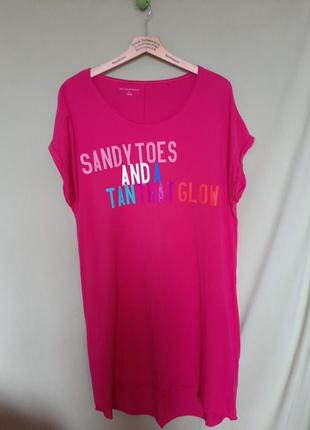 Платье трикотажное миди, розового цвета.