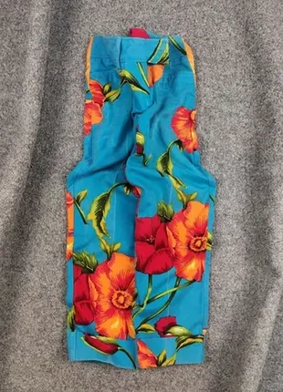Женские оригинальные винтажные классические брюки, штаны vintage 90's dolce & gabbana Vita pattern