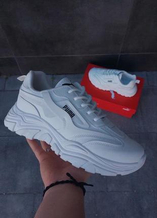 Puma жіночі білі кросівки