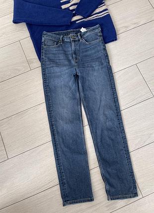 Стильные джинсы m&s, с высокой посадкой
