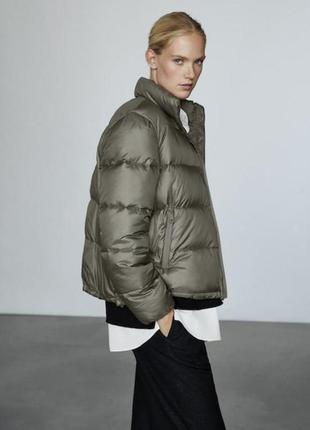 Куртка пуховик massimo dutti