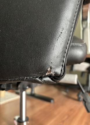 Шикарное кожаное офисное кресло новый стиль