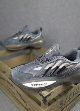 Кросівки adidas ozrah сірі6 фото