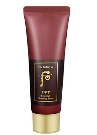 Антивозрастная пенка для умывания the history of whoo jinyul foam cleanser, 40 мл