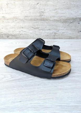 Bjorndal шкіряні шльопанці тапки тапочки 43 р сандалі босоніжки birkenstock arizona...