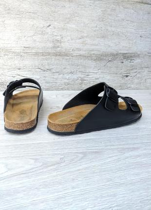Bjorndal шкіряні шльопанці тапки тапочки 43 р сандалі босоніжки birkenstock arizona...