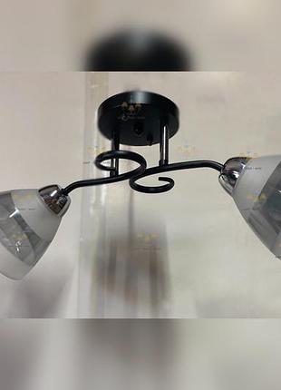 Люстра припотолочна на 2 плафона