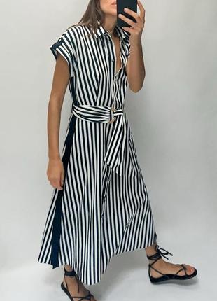 Сукня zara в смужку