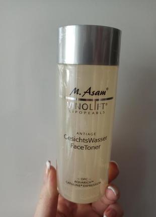 Антивіковий тонік m.asam vinolift face toner, 200 мл
