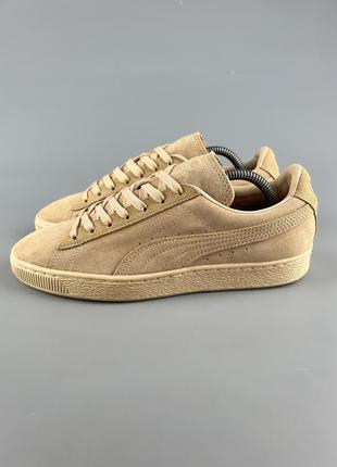 Кожаные кроссовки ess puma suede