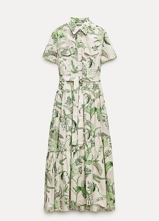Сукня zara принт