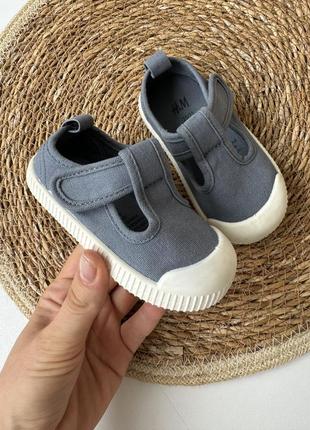 Кеди мокасіни h&m 20-21 стан нових
