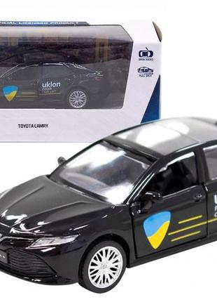 Автомодель - "toyota camry uklon" (чорний) 250292 в коробці technodrive