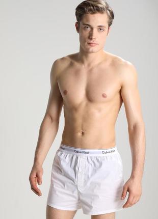 Білі боксери труси calvin klein 🛍️1+1=3🛍️