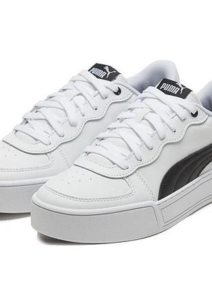 Puma кроссовки skye white black women 374764-02