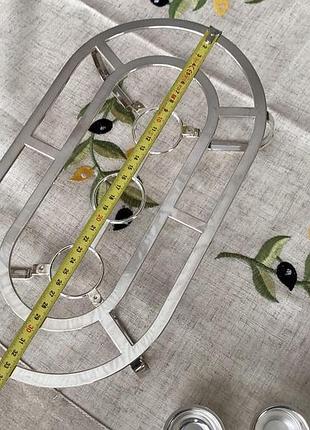 Марміт . посріблена підставка під гаряче.