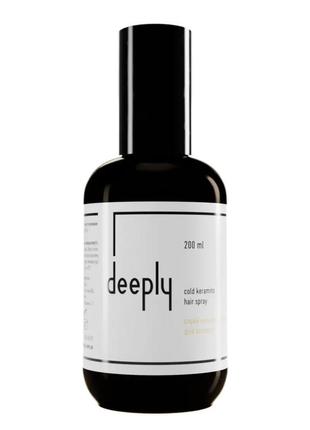 Deeply cold keramino hair spray спрей реконструктор для волосся
