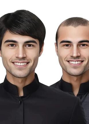 Парик мужской черный короткий vc men nb10