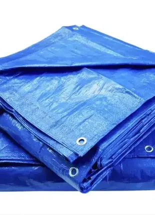 Тент 60 г/м2 "blue" 6х12 м тенти від дощу та снігу