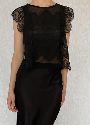 Топ черный