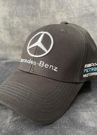 Кепка, бейсболка mercedes чорна 250