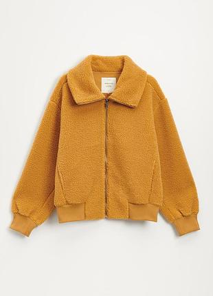 Куртка из экомеха тедди house