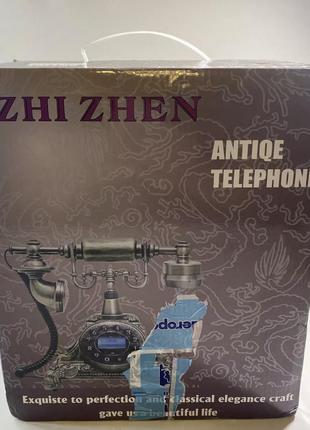 Телефон с поворотным набором zhi zhen в античным стиле5 фото